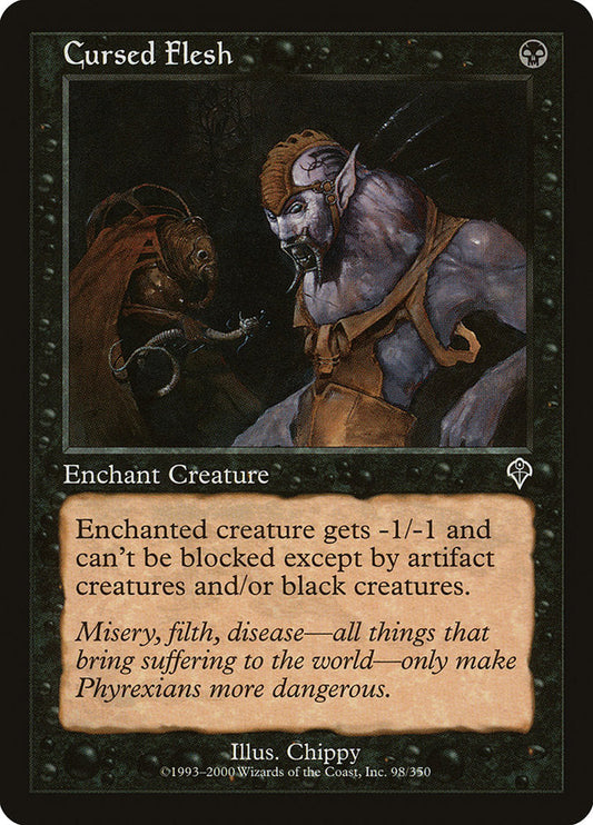 Cursed Flesh [Invasion] [Foil]