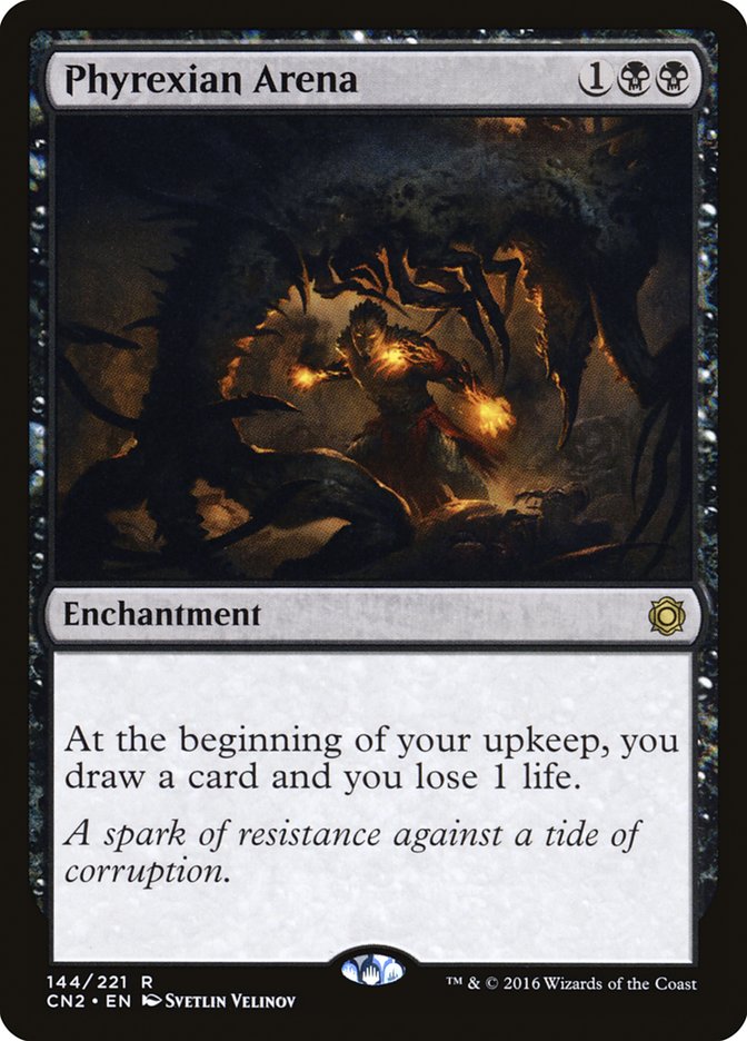 Phyrexian Arena [Conspiracy: Take the Crown] [Foil]