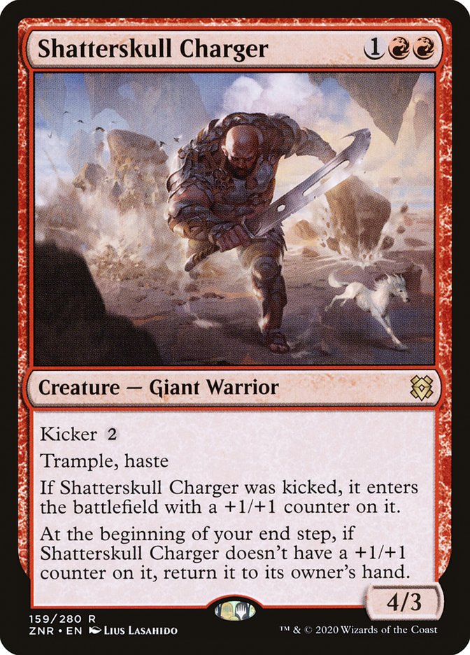 Shatterskull Charger [Zendikar Rising] [Foil]