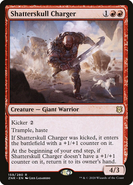 Shatterskull Charger [Zendikar Rising] [Foil]