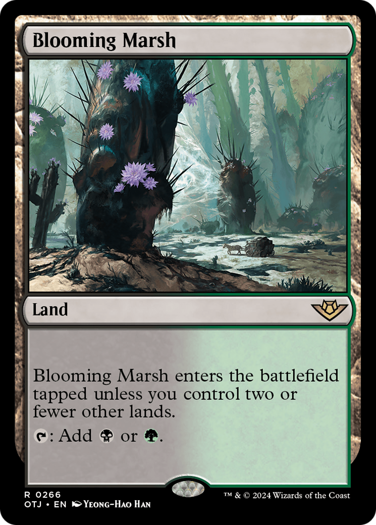 Blooming Marsh [Outlaws of Thunder Junction] [Foil]