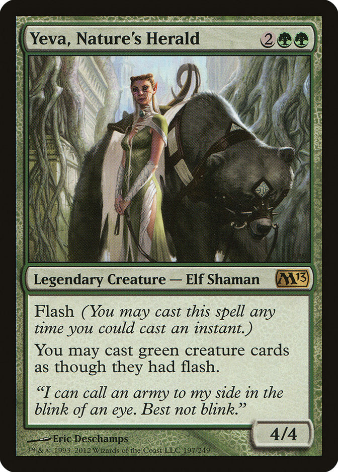 Yeva, Nature's Herald [Core Set 2013] [Foil]