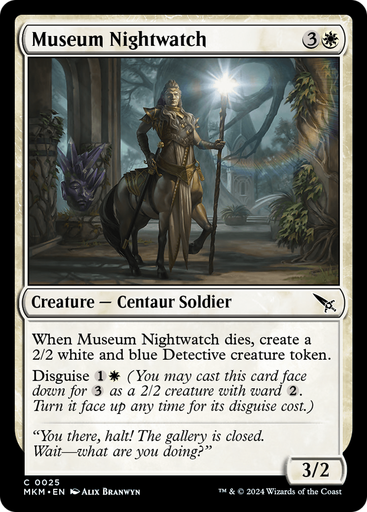Museum Nightwatch [Murders at Karlov Manor] [Foil]