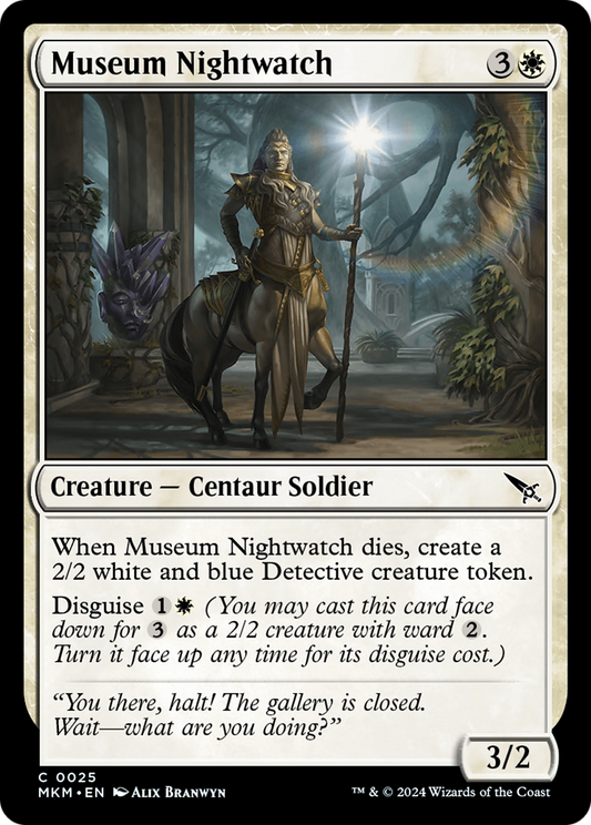 Museum Nightwatch [Murders at Karlov Manor] [Foil]
