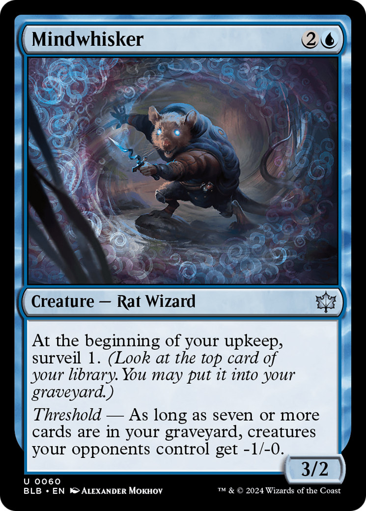 Mindwhisker [Bloomburrow] [Foil]