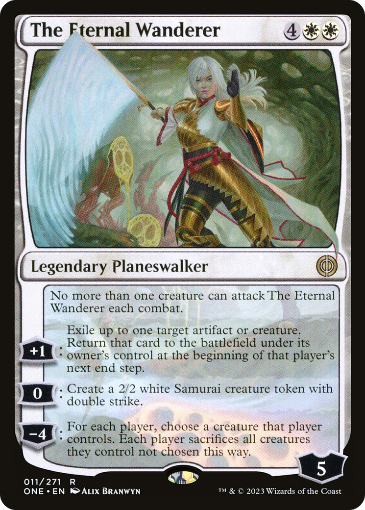 The Eternal Wanderer [Phyrexia: All Will Be One] [Foil]