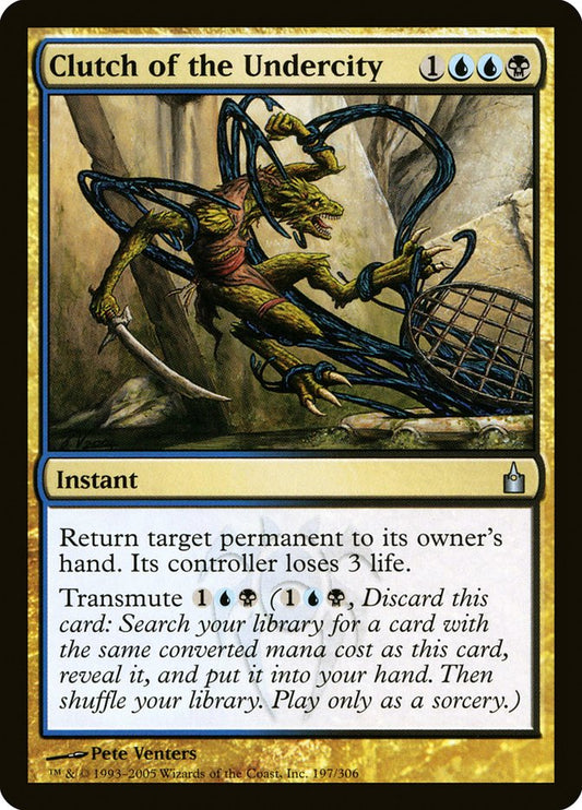 Clutch of the Undercity [Ravnica: City of Guilds] [Foil]