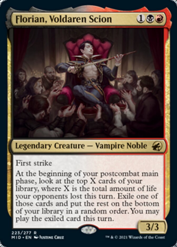 Florian, Voldaren Scion [Innistrad: Midnight Hunt] [Foil]