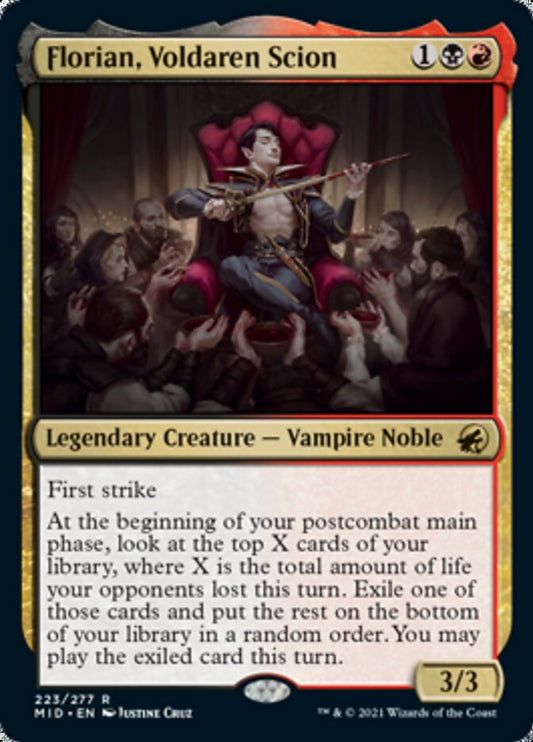 Florian, Voldaren Scion [Innistrad: Midnight Hunt] [Foil]