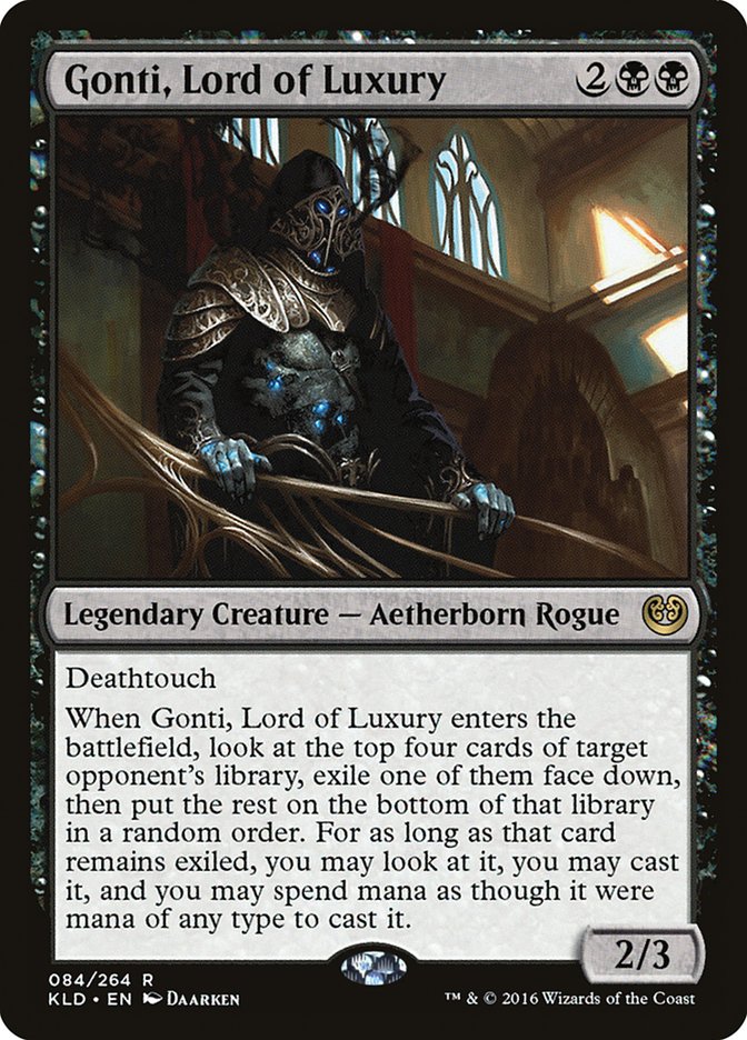 Gonti, Lord of Luxury [Kaladesh] [Foil]