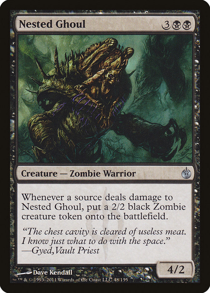 Nested Ghoul [Mirrodin Besieged] [Foil]