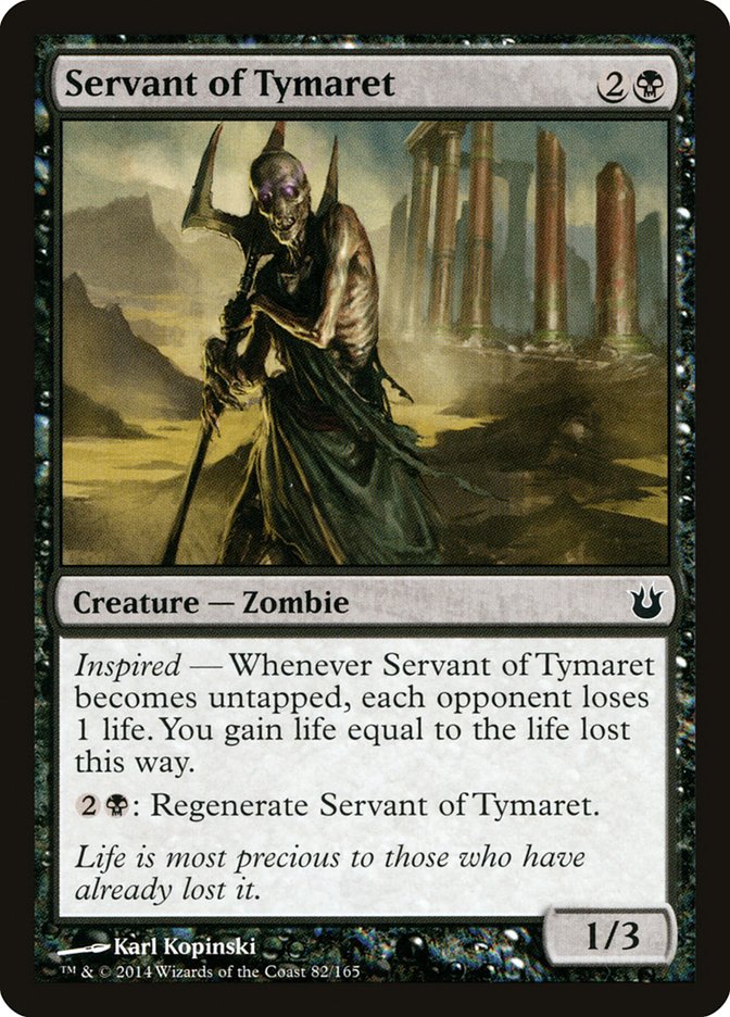 Servant of Tymaret [Born of the Gods] [Foil]