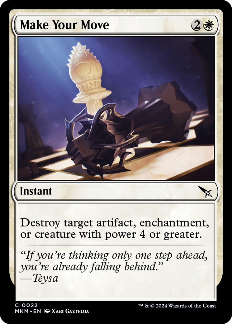 Make Your Move [Murders at Karlov Manor] [Foil]