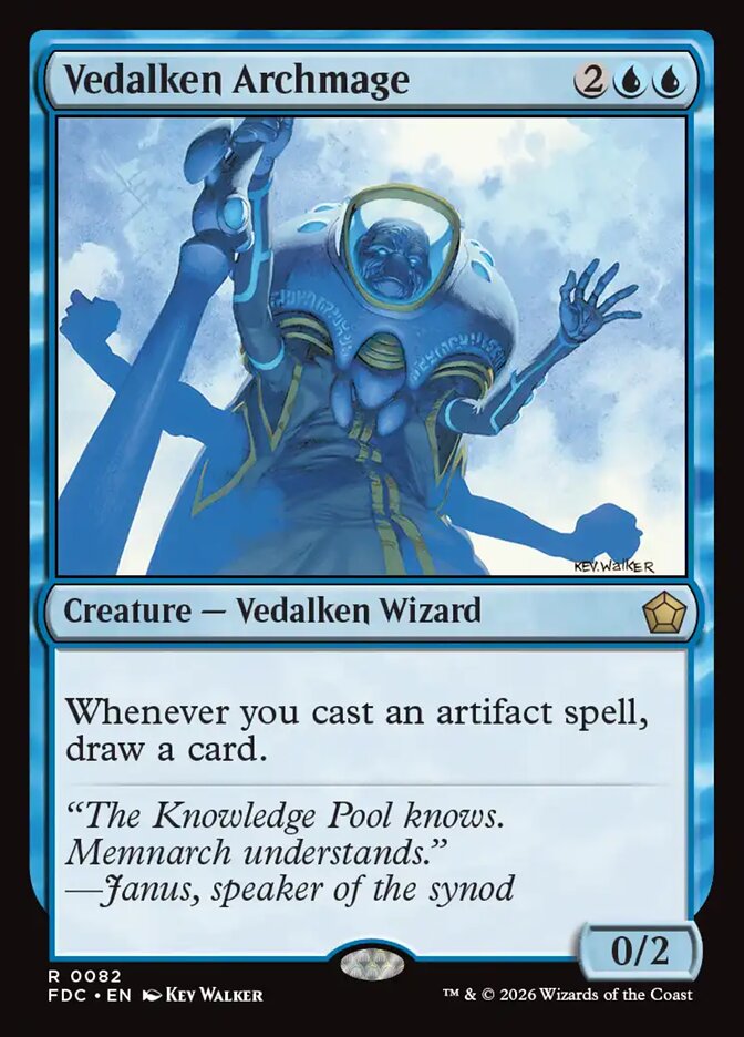 Vedalken Archmage [Foundations Commander]