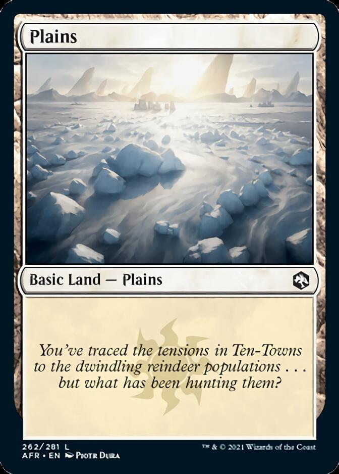 Plains (262) [Dungeons & Dragons: Adventures in the Forgotten Realms] [Foil]