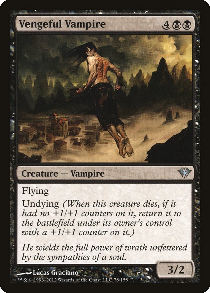 Vengeful Vampire [Dark Ascension] [Foil]