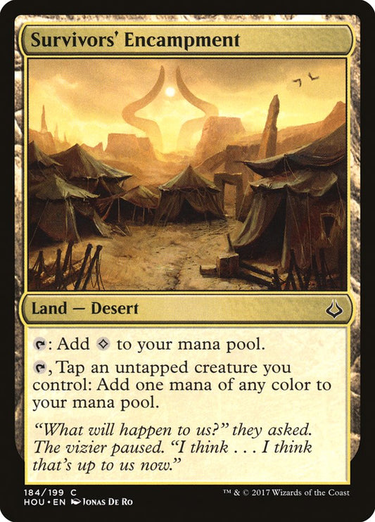 Survivors' Encampment [Hour of Devastation] [Foil]