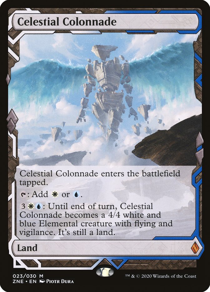 Celestial Colonnade (Expeditions) [Zendikar Rising Expeditions] [Foil]