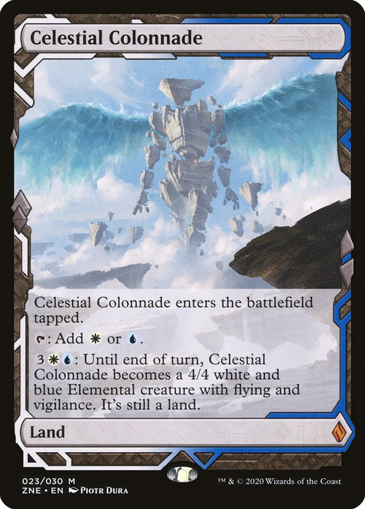 Celestial Colonnade (Expeditions) [Zendikar Rising Expeditions] [Foil]