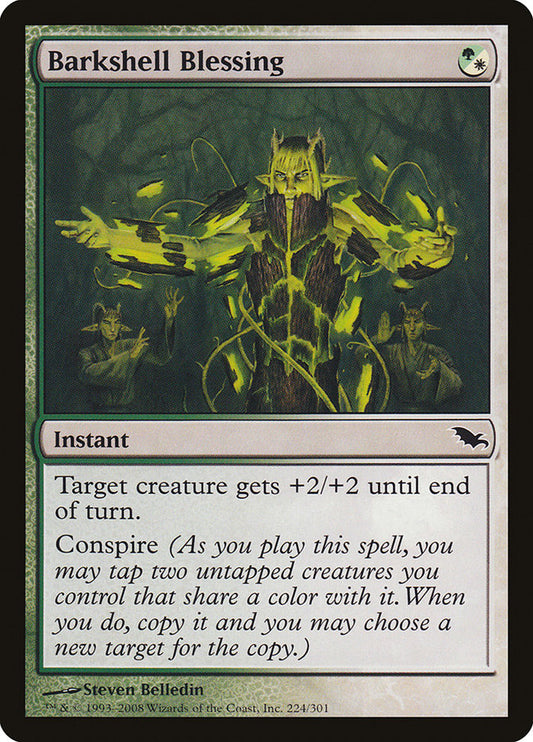 Barkshell Blessing [Shadowmoor] [Foil]