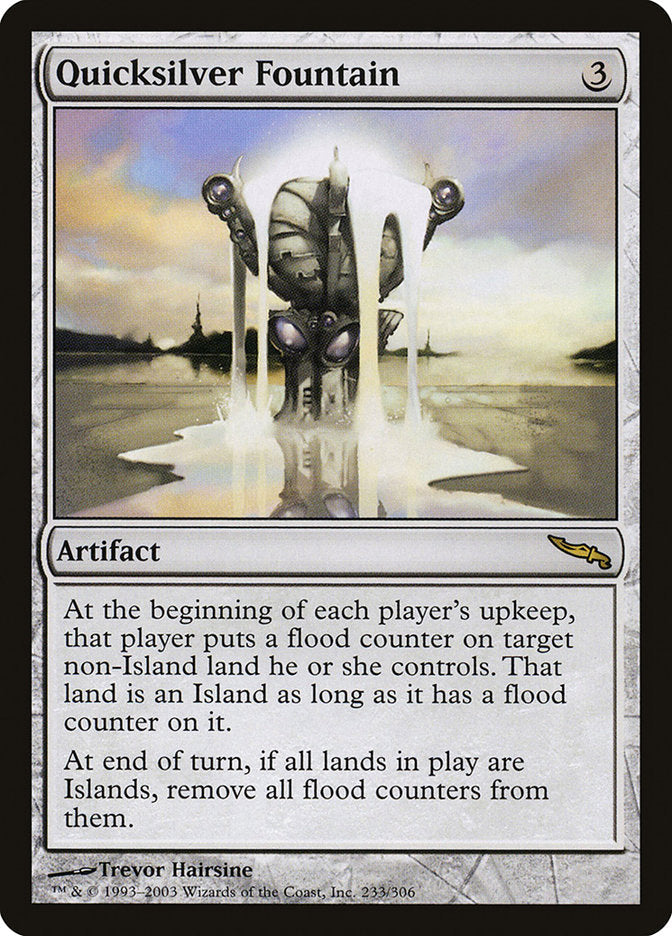 Quicksilver Fountain [Mirrodin] [Foil]