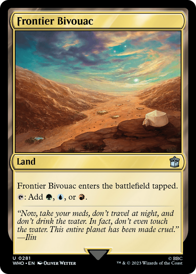 Frontier Bivouac [Doctor Who] [Foil]