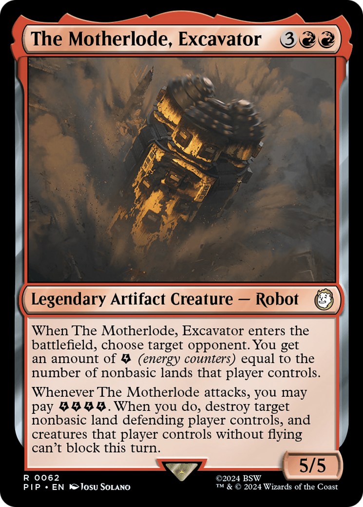 The Motherlode, Excavator [Fallout] [Foil]