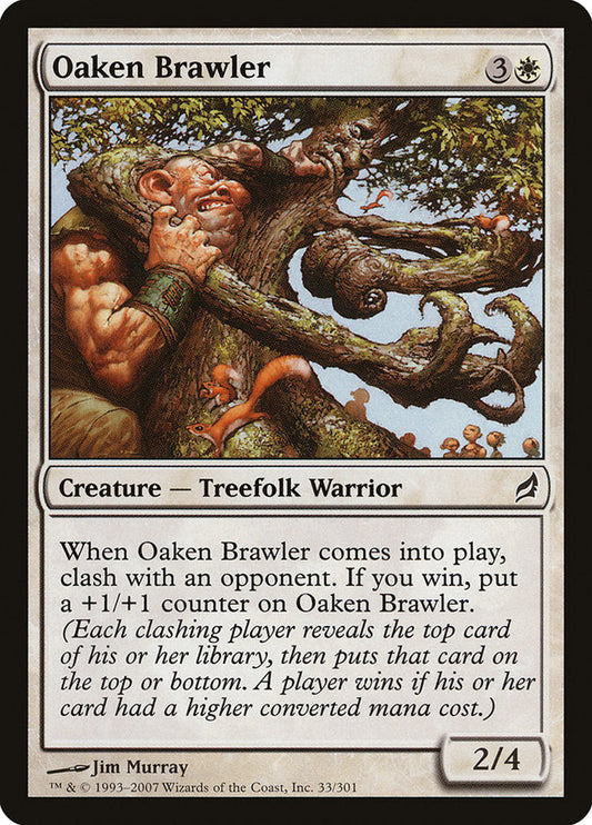 Oaken Brawler [Lorwyn] [Foil]
