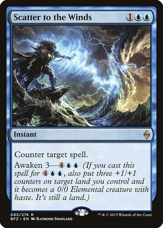 Scatter to the Winds [Battle for Zendikar] [Foil]
