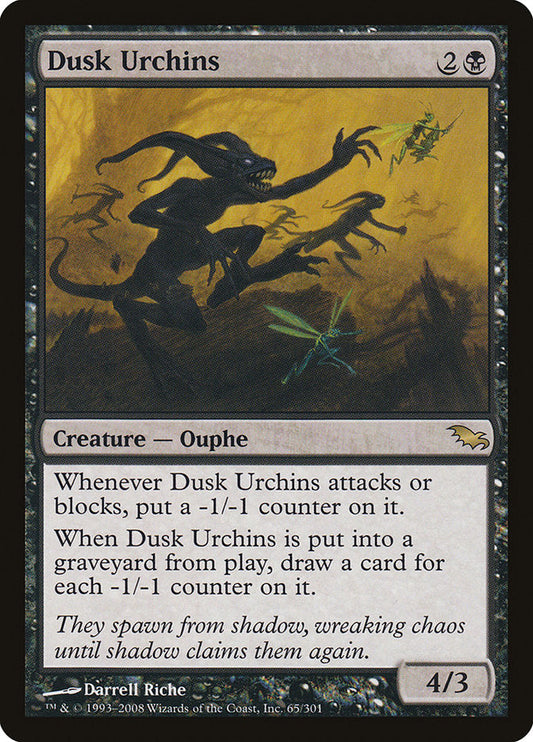 Dusk Urchins [Shadowmoor] [Foil]