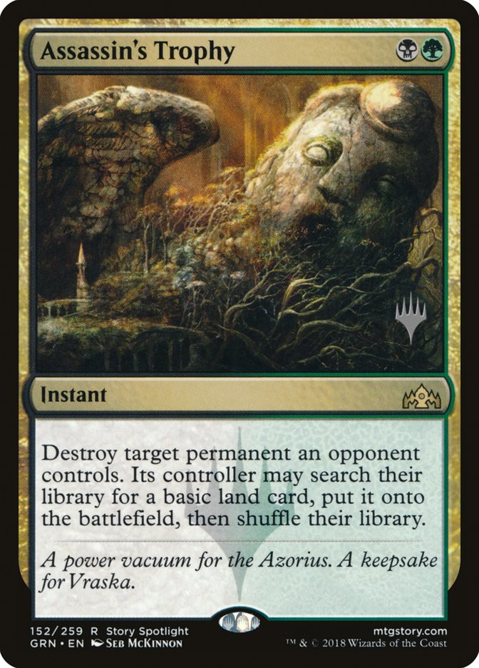 Assassin's Trophy (Promo Pack) [Guilds of Ravnica Promos] [Foil]