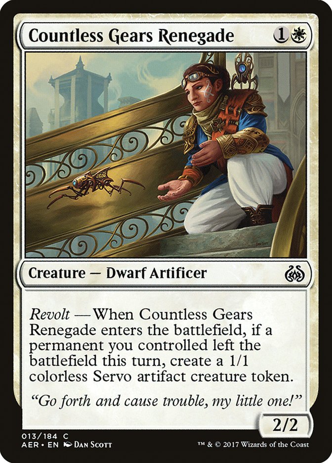 Countless Gears Renegade [Aether Revolt] [Foil]