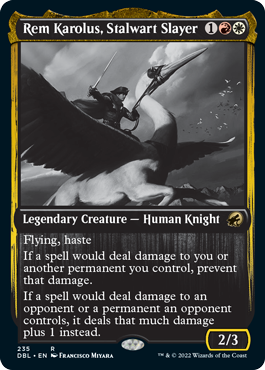 Rem Karolus, Stalwart Slayer [Innistrad: Double Feature] [Foil]