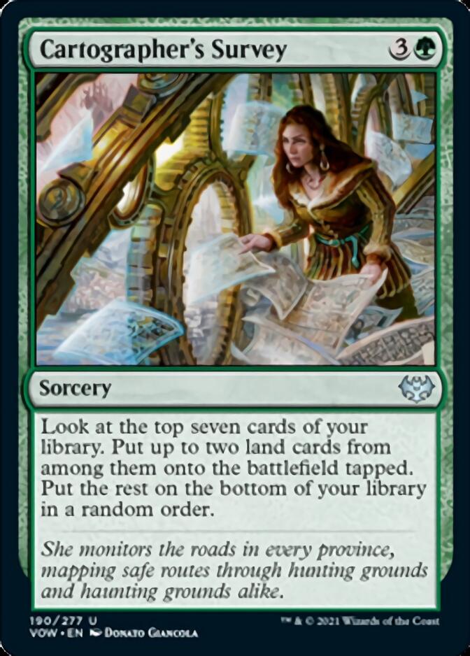 Cartographer's Survey [Innistrad: Crimson Vow] [Foil]