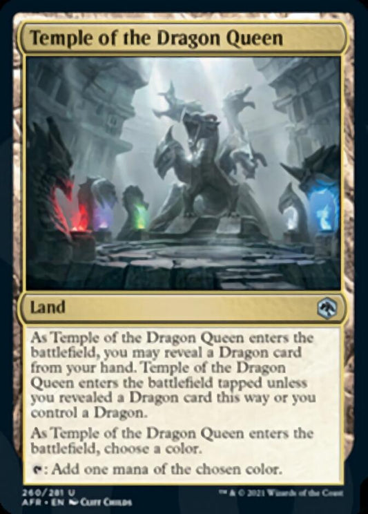 Temple of the Dragon Queen [Dungeons & Dragons: Adventures in the Forgotten Realms] [Foil]