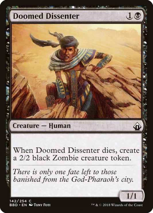 Doomed Dissenter [Battlebond] [Foil]