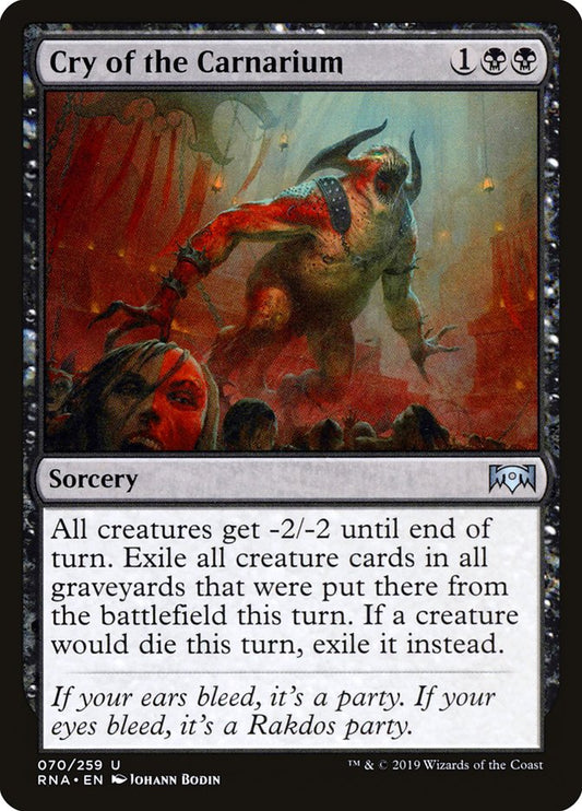 Cry of the Carnarium [Ravnica Allegiance] [Foil]