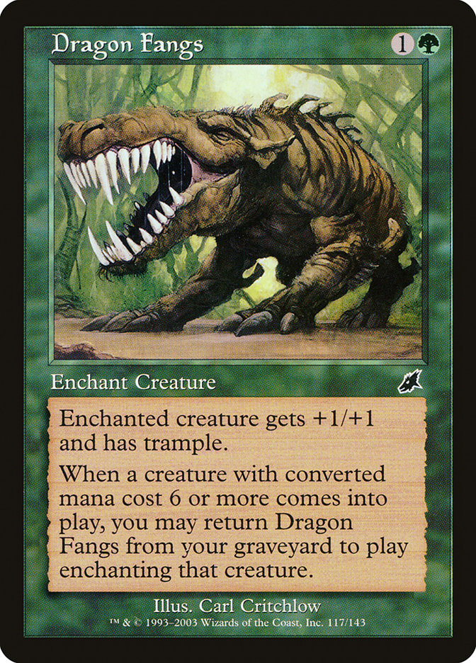Dragon Fangs [Scourge] [Foil]