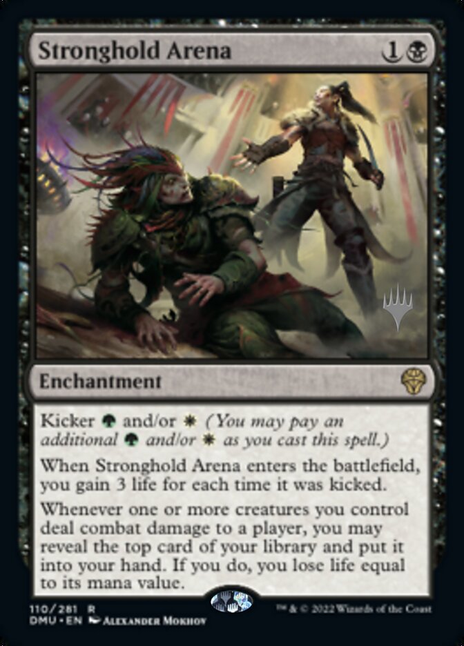 Stronghold Arena (Promo Pack) [Dominaria United Promos] [Foil]