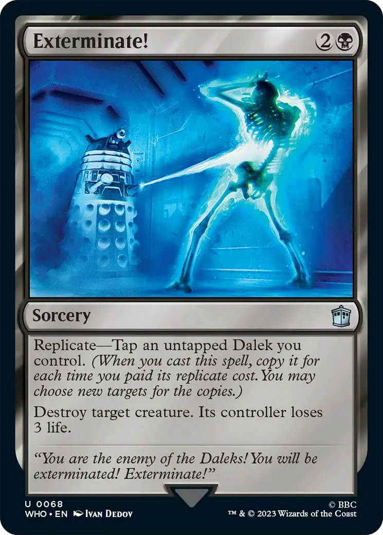 Exterminate! [Doctor Who] [Foil]