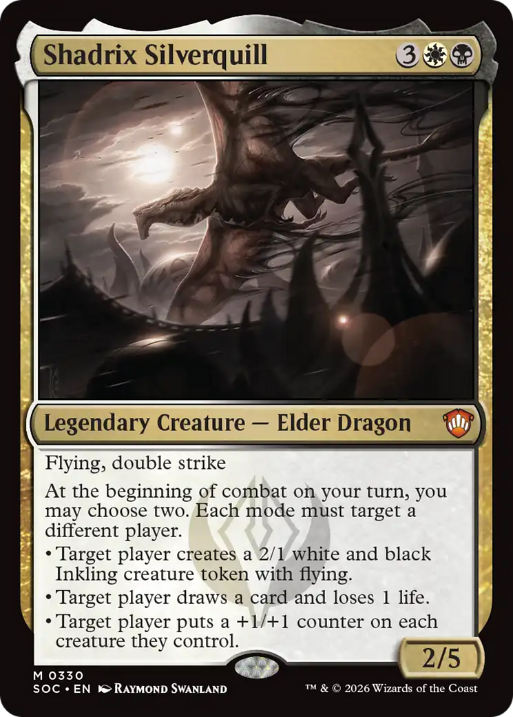 Shadrix Silverquill [Secrets of Strixhaven Commander] [Foil]