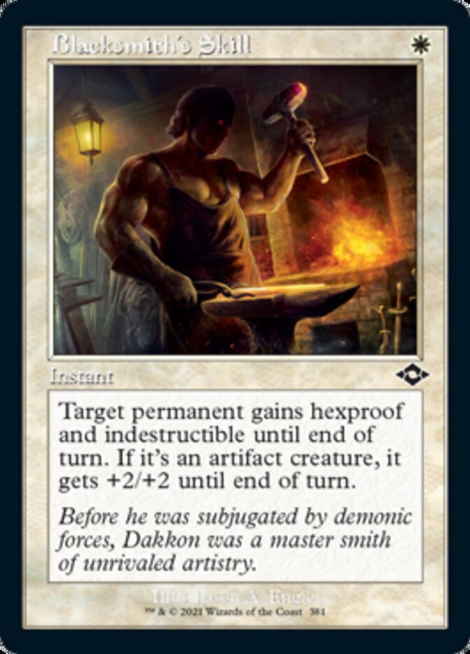 Blacksmith's Skill (Retro) [Modern Horizons 2] [Foil]