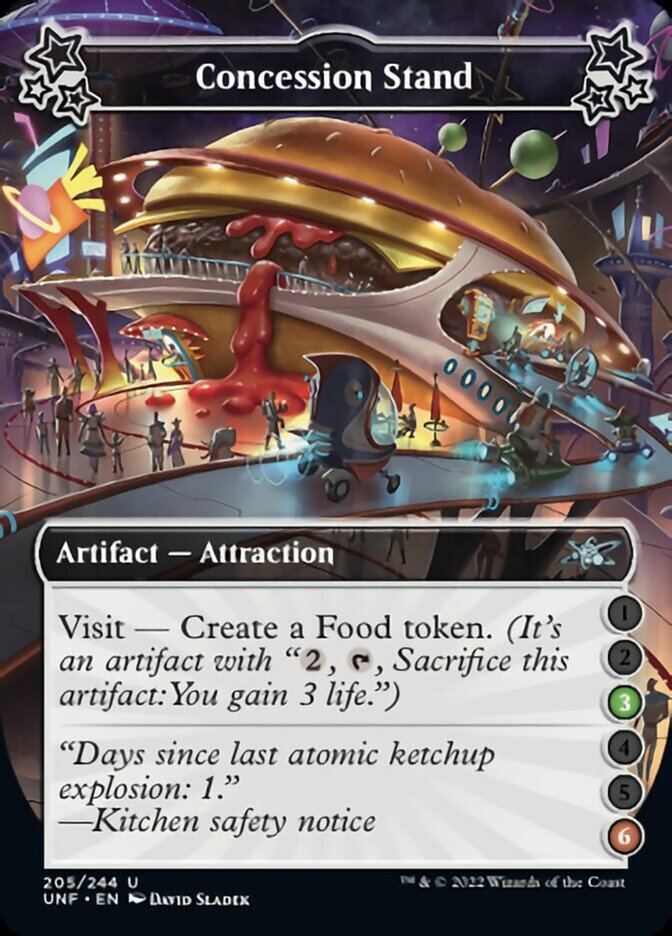 Concession Stand (3-6) [Unfinity] [Foil]
