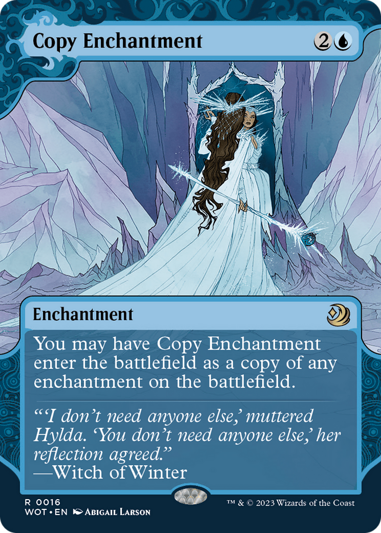 Copy Enchantment [Wilds of Eldraine: Enchanting Tales] [Foil]