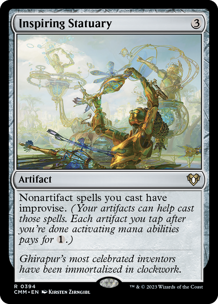 Inspiring Statuary [Commander Masters] [Foil]