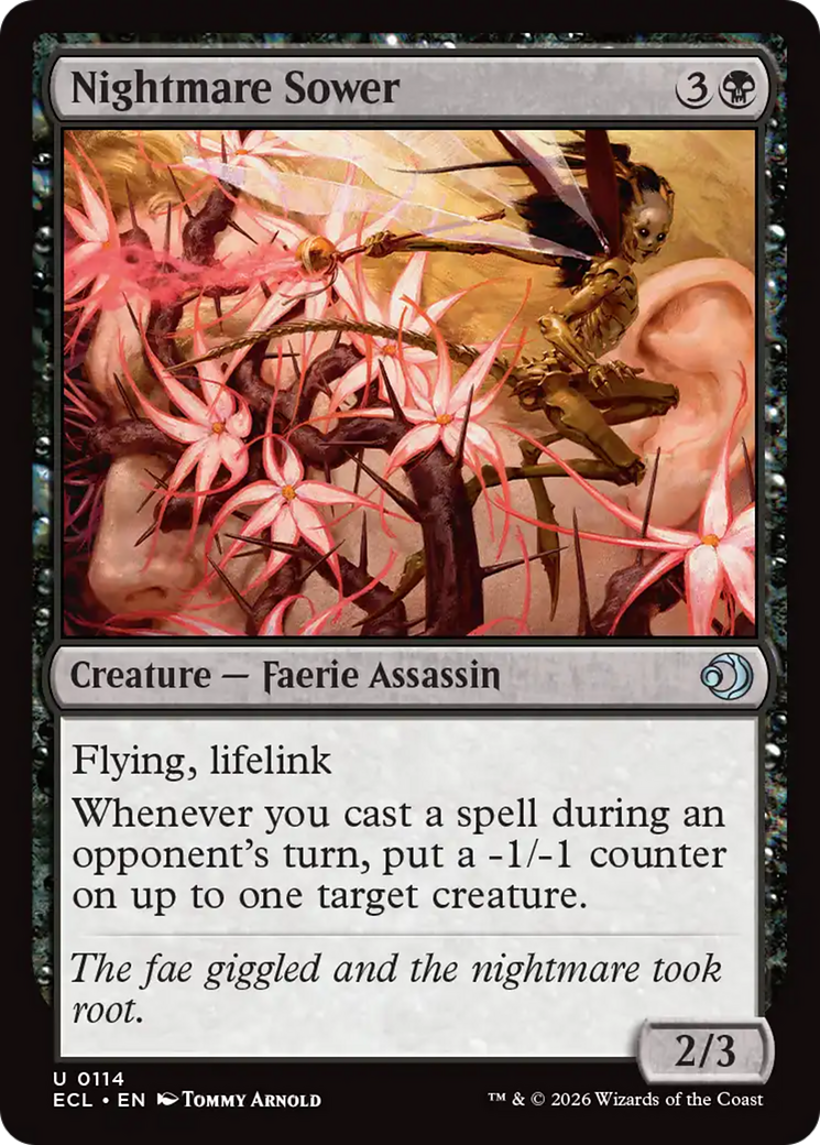 Nightmare Sower [Lorwyn Eclipsed] [Foil]