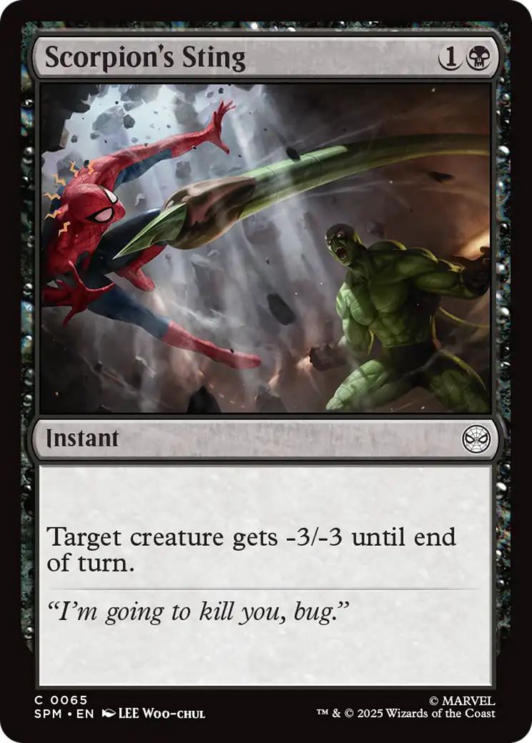 Scorpion's Sting [Marvel's Spider-Man] [Foil]