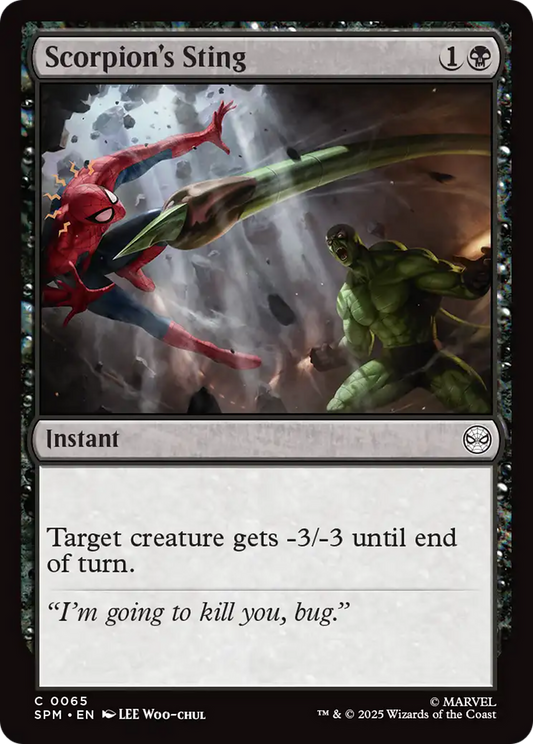 Scorpion's Sting [Marvel's Spider-Man] [Foil]