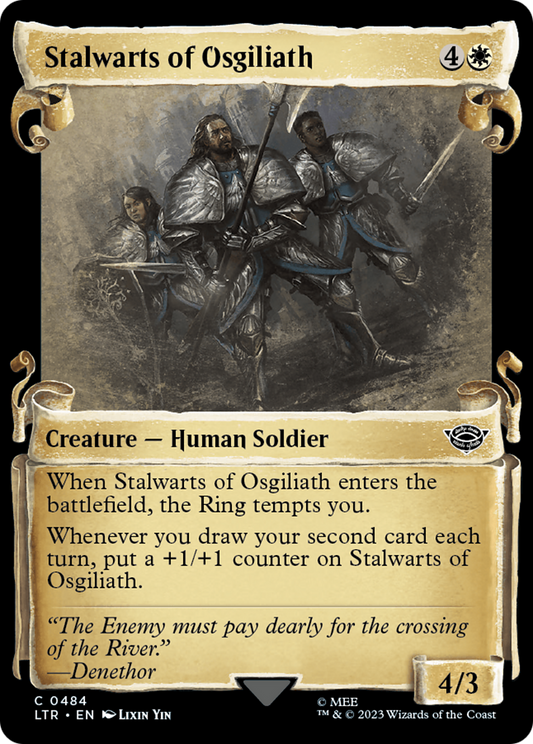Stalwarts of Osgiliath [The Lord of the Rings: Tales of Middle-Earth Showcase Scrolls] [Foil]