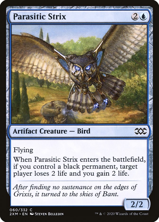 Parasitic Strix [Double Masters] [Foil]